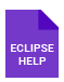 Eclipse Help icon