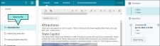 Using the Files page you can expand folders and select a file to view or edit.